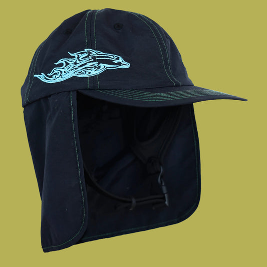 Limited Edition Double Flaming Dolphin S1 Surf Hat