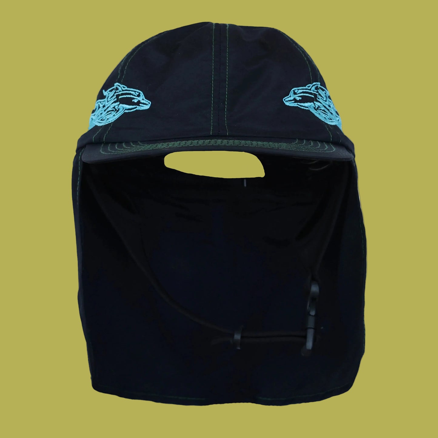 Limited Edition Double Flaming Dolphin S1 Surf Hat